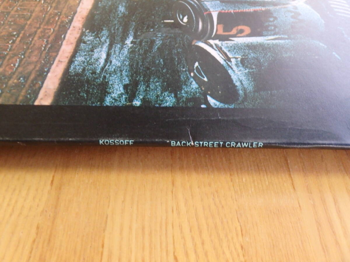 ☆BACK STREET CRAWLER/PAUL KOSSOFF/UK・Org・LP/マト１/美品！_画像6