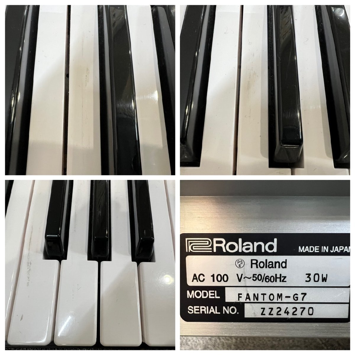 △1023 現状品 楽器 シンセサイザー Roland Fantom G7 ローランドの画像9