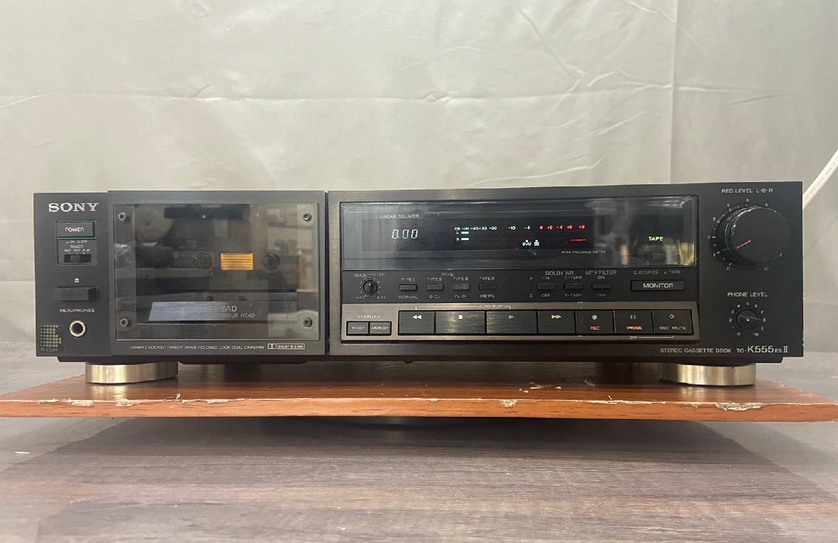 ^1219 present condition goods audio equipment cassette deck SONY TC-K555ESii Sony 