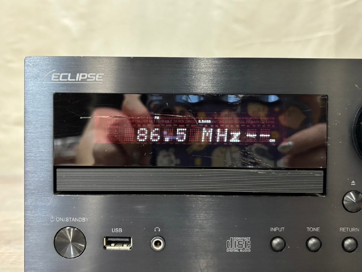 △1048 現状品 オーディオ機器 CDレシーバー + スピーカー ECLIPSE CDR1 TD307MK3 イクリプトの画像5