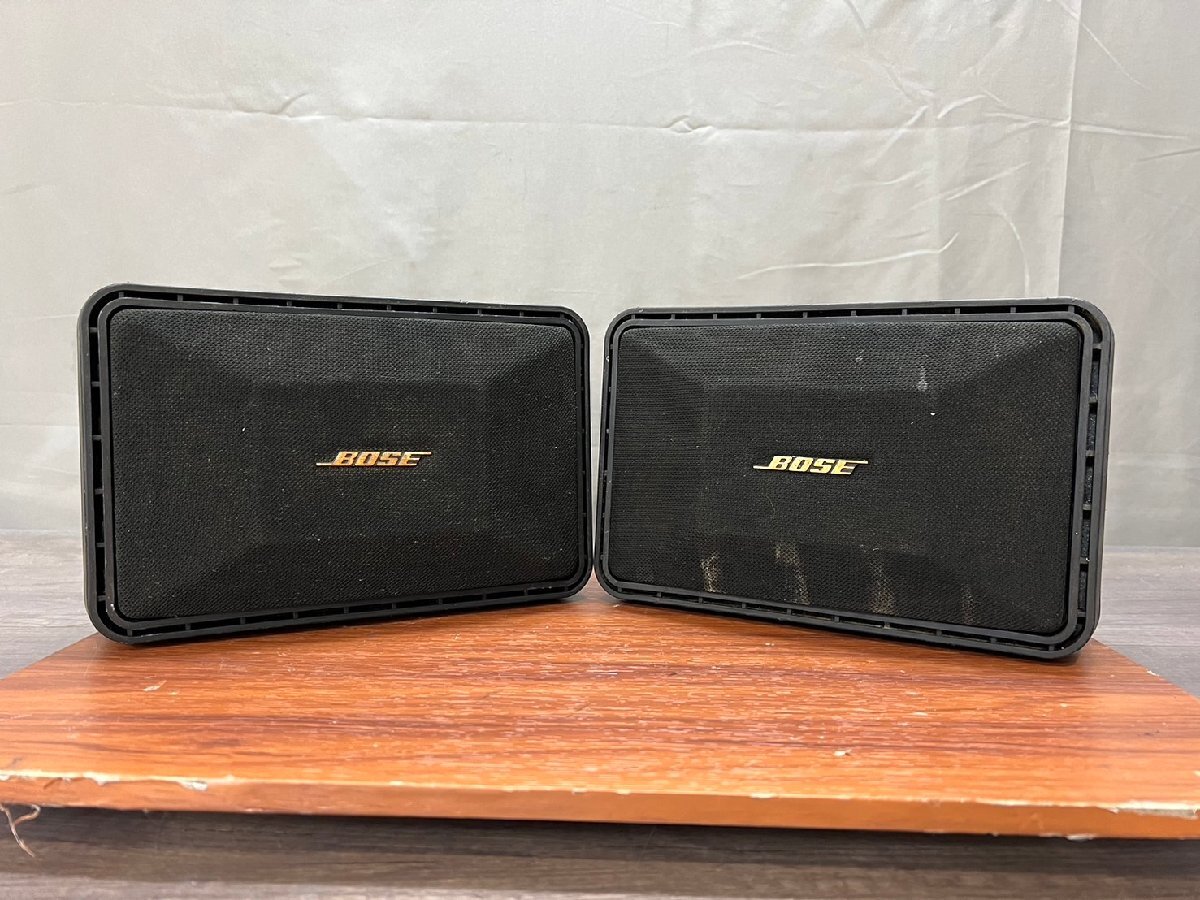 △1055 中古品 オーディオ機器 スピーカー BOSE 101MM シリアル連番 ボーズの画像1