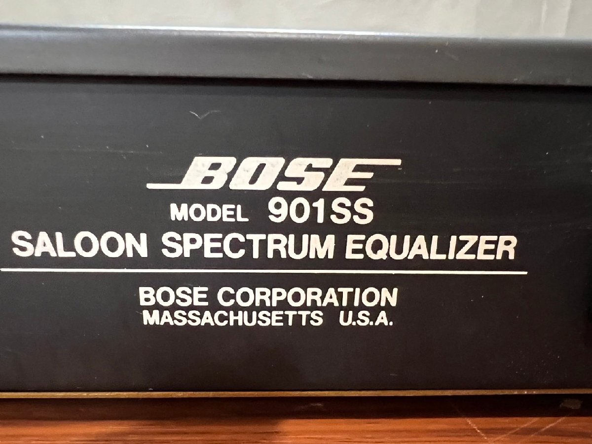 ^1091 present condition goods audio equipment equalizer BOSE 901SS Bose 