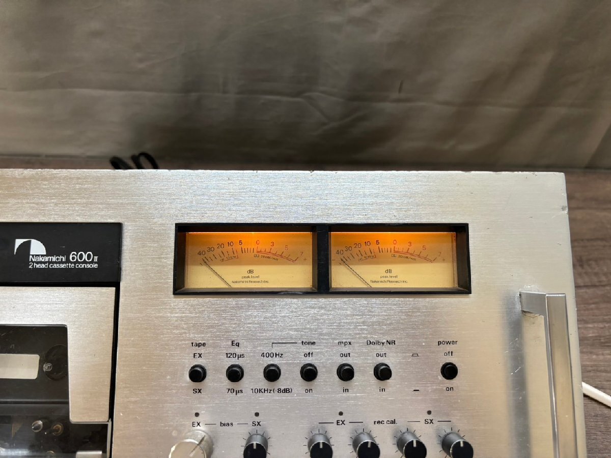 ^1134 junk audio equipment cassette deck Nakamichi 600ⅱ Nakamichi 