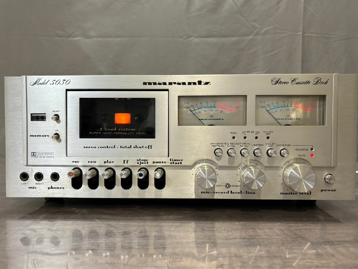 ^1152 present condition goods audio equipment cassette deck marantz 5030 Marantz 