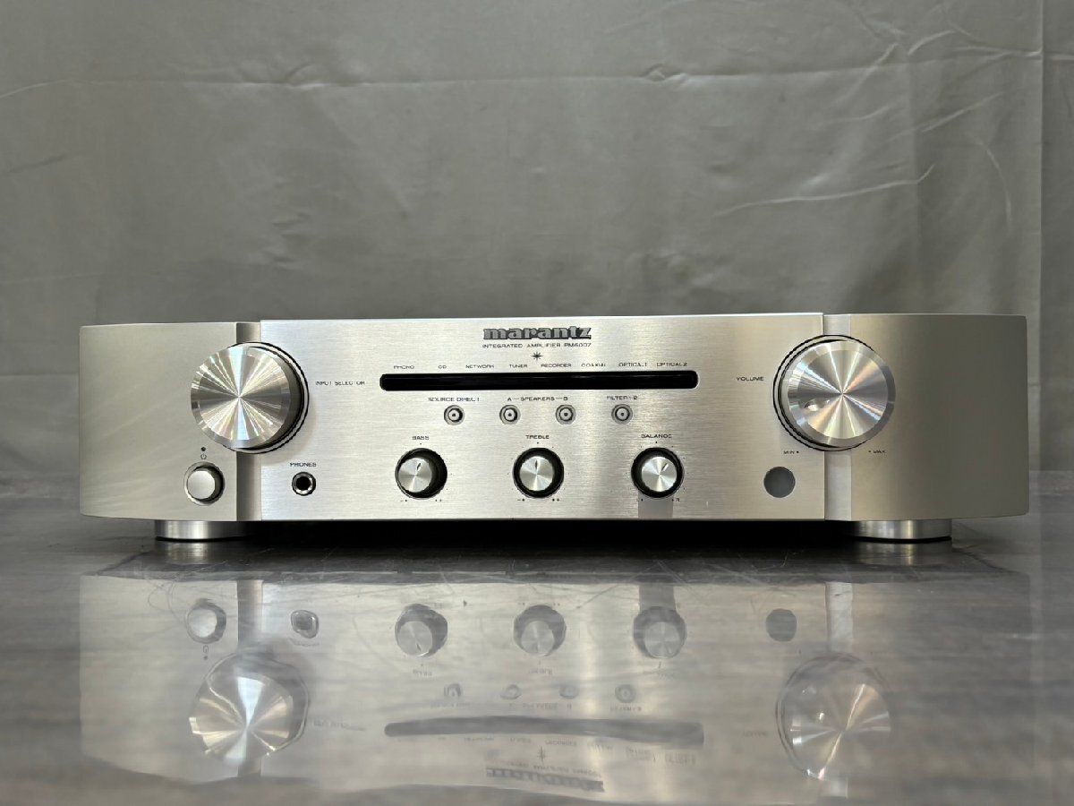 △1189　現状品　オーディオ機器　プリメインアンプ　marantz PM6007　2020年製　マランツ　本体のみ_画像1