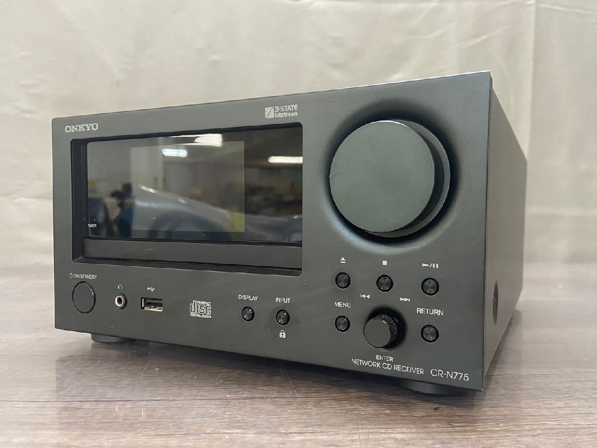 ^1195 утиль звуковая аппаратура сеть CD ресивер ONKYO CR-N775 Onkyo 