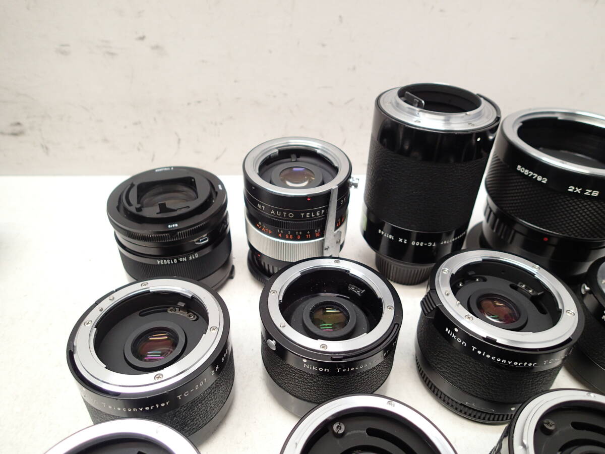M331D 大量８５個 AF MF Canon Nikon Kenko Olympus PENTAX KIRON レンズ チューブ コンバーター テレコン エクステ テレプラなど ジャンク_画像10