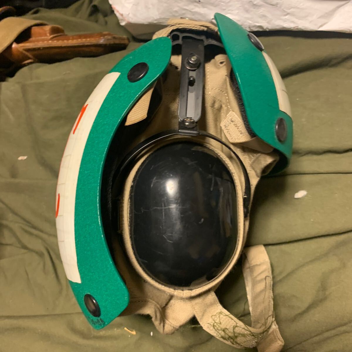 【実物】米軍フライトデッキクルーヘルメットの画像4