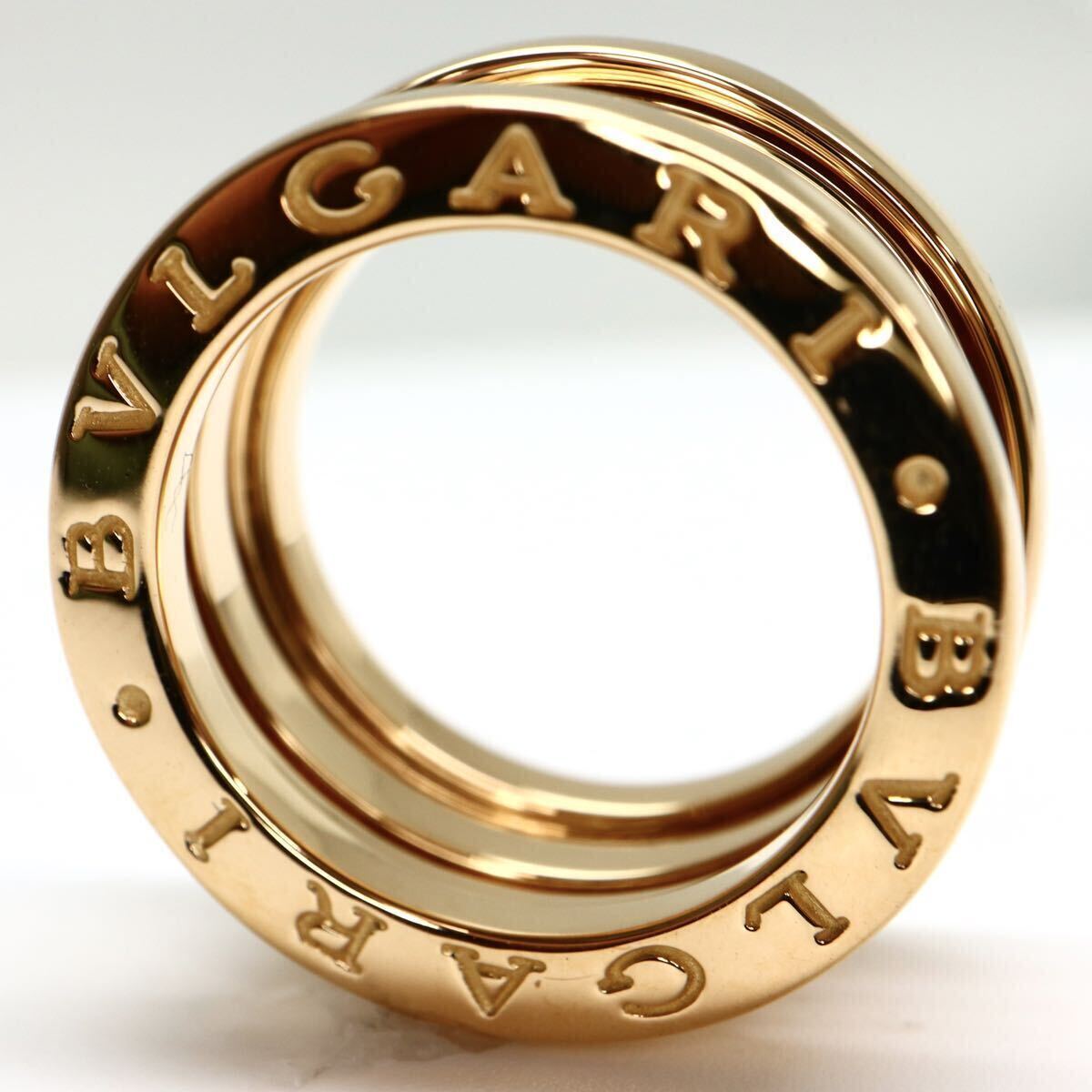 BVLGARI(ブルガリ)箱付き!!《K18(750) B-Zero1 ビーゼロワン リング》M 約10.5g 約7号 ring 指輪 jewelry ジュエリー FA1/FA1の画像5