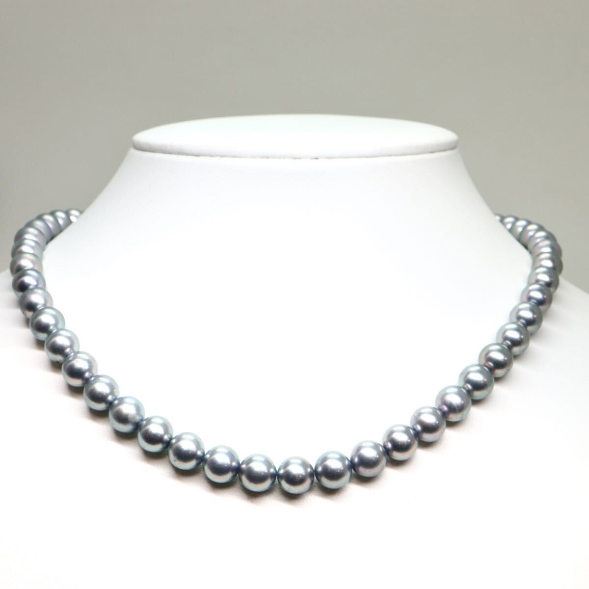 TASAKI(田崎真珠)《アコヤ本真珠ネックレス》M 36.4g 約42.5cm 約7.5-8.0mm珠 pearl パール necklace ジュエリー jewelry EA5/ED0_画像2
