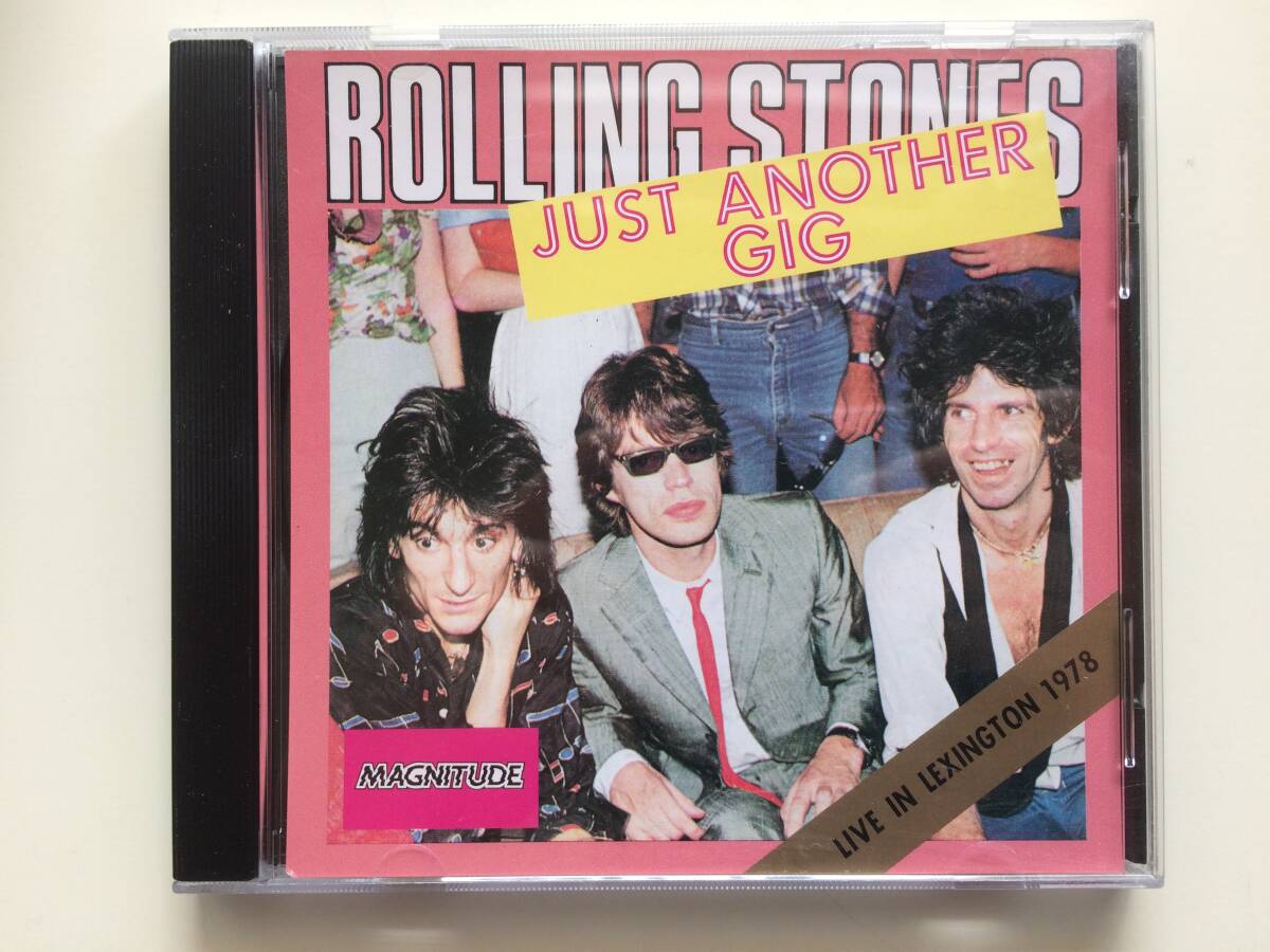 〇ROLLING STONES, JUST ANOTHER GIG, LIVE IN LEXINGTON 1978, MAG 901401, 1CD, GOLD EDITION_画像1