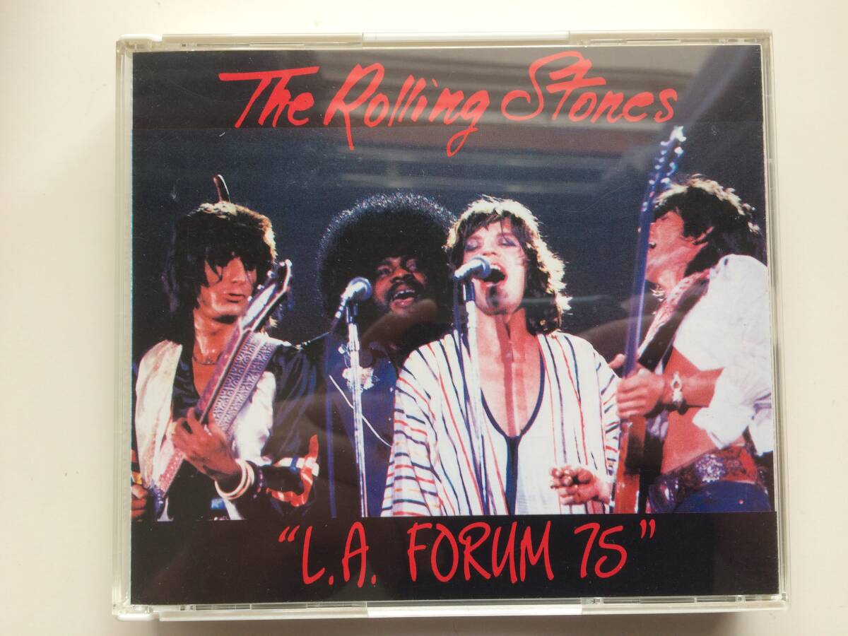〇ROLLING STONES, L.A. FORUM 75, 1975, USA, IMP-CD-026~027, 2CD_画像1