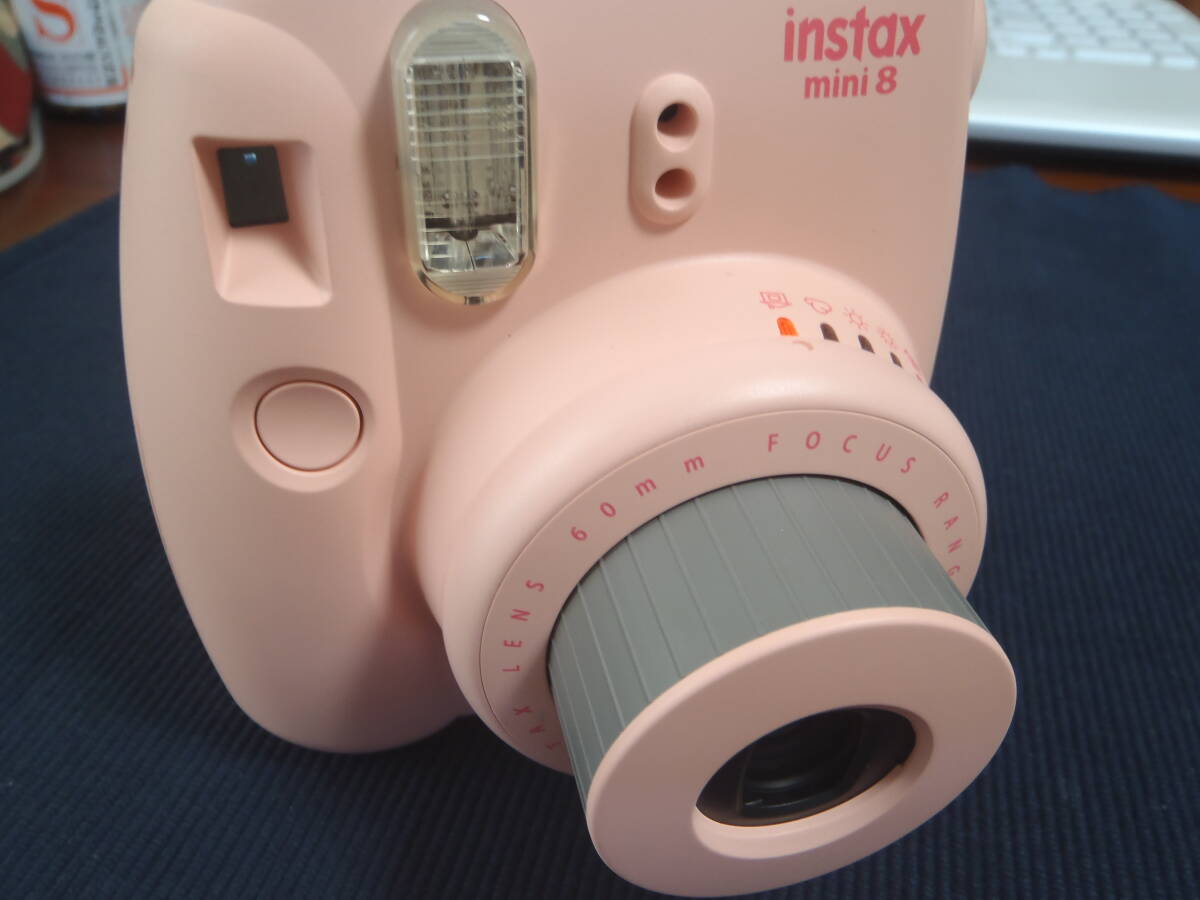 富士フイルム　Instax mini8　インスタントカメラ　チェキ　ポラロイドカメラ_画像8