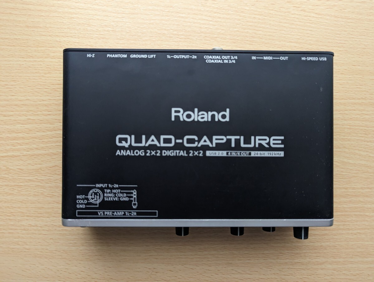 Roland ローランド オーディオインターフェイス Quad-capture UA-55_画像1