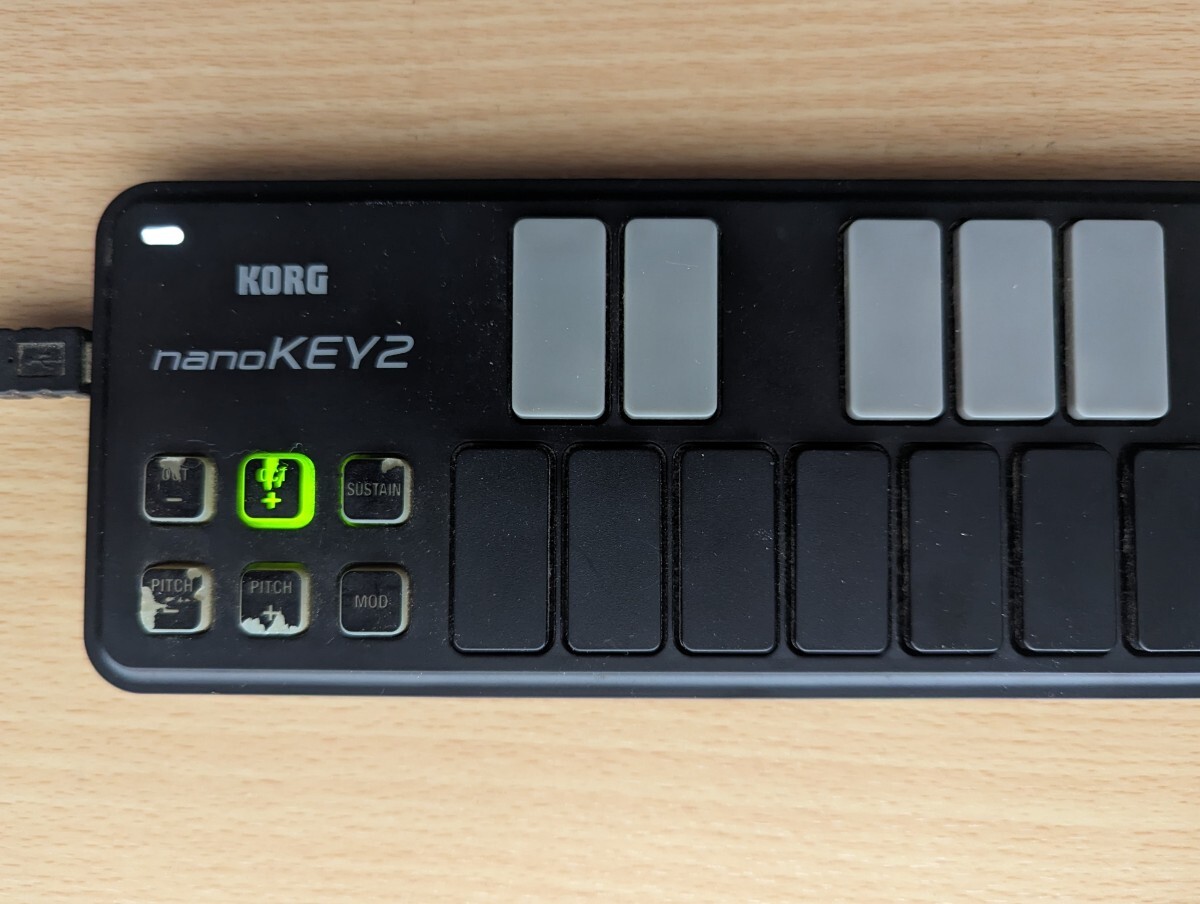 KORG USB MIDI keyboard nanoKEY2