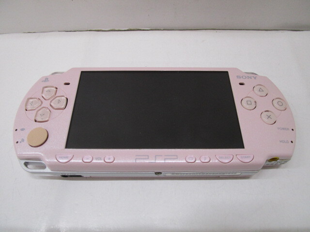 G0515-13Y/ SONY PSP (PSP-2000) 本体 ピンク プレイステーションポータブル_画像1