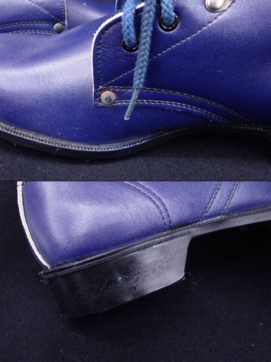 ◆靴06 DONKEL 革製安全靴SAV 26.5EEE 640紺 未使用保管品◆ドンケル株式会社/消費税0円_画像7