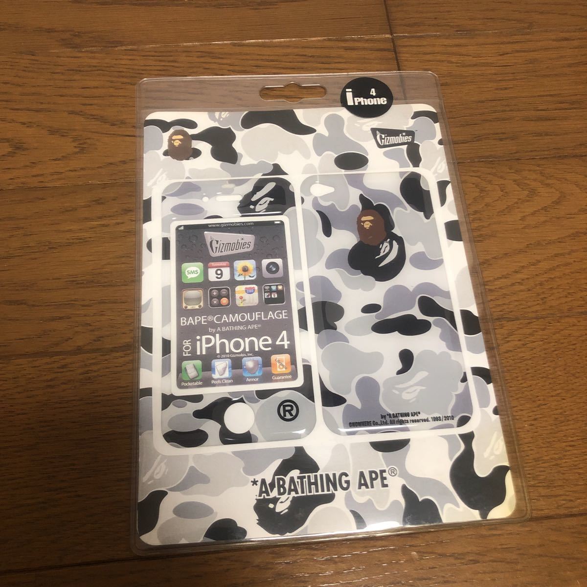 即決 新品 A Bathing Ape エイプ Iphone 着せ替えプロテクター シール 即決 新品 A Bathing Ape エイプ Iphone 着せ替えプロテクター シール