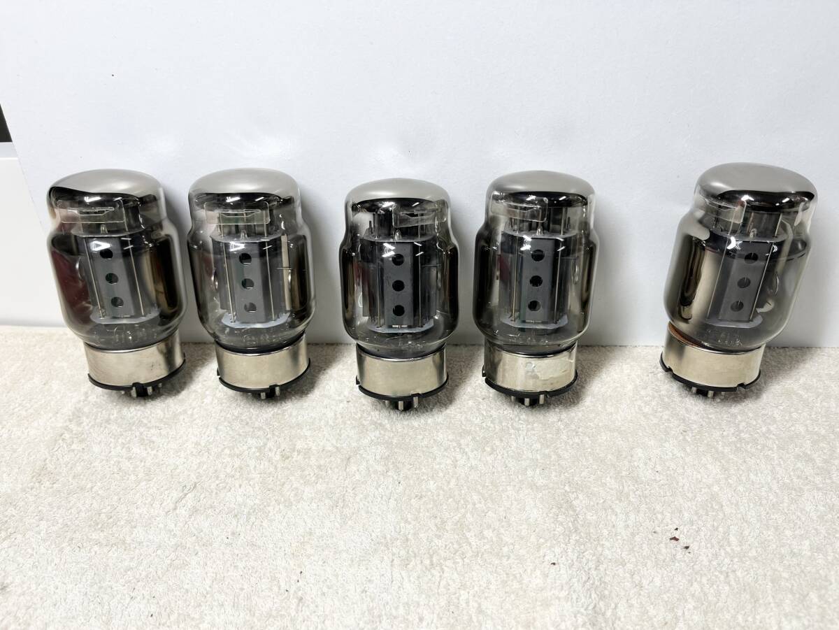 ②* vacuum tube 5ps.@ together Manufacturers model unknown KT88? used operation not yet verification *