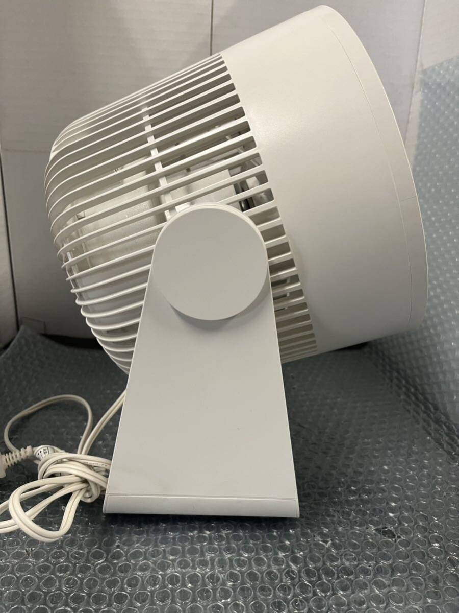 * circulator MJ-CF18JP-W home use electric fan white feather 18cm 2021 year box less . secondhand goods *