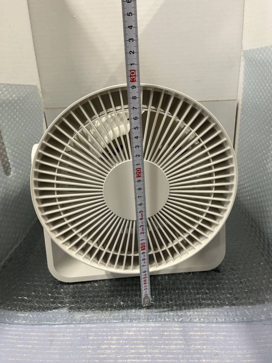 * circulator MJ-CF18JP-W home use electric fan white feather 18cm 2021 year box less . secondhand goods *