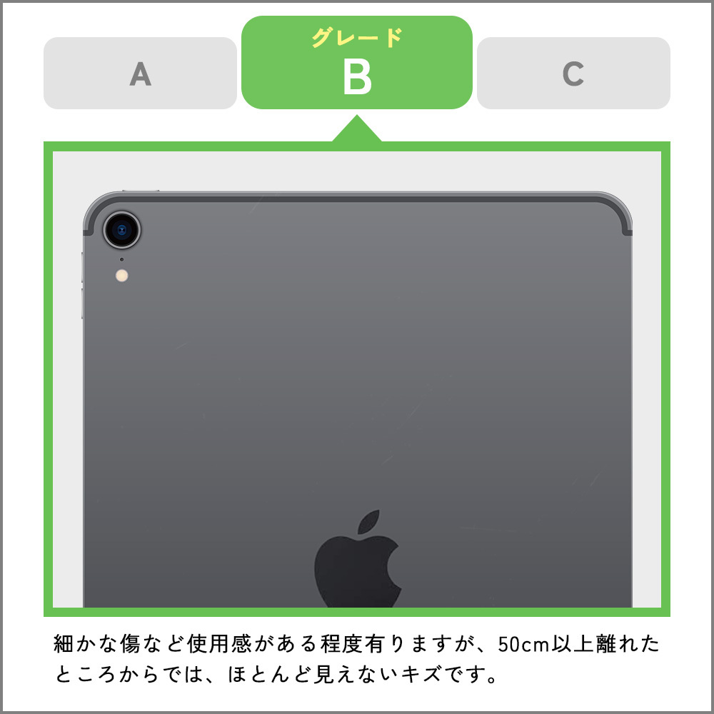 iPad Air（第5世代） Wi-Fi + Cellulariモデル 64GB スペースグレイ Bグレード 本体 1年保証_画像3