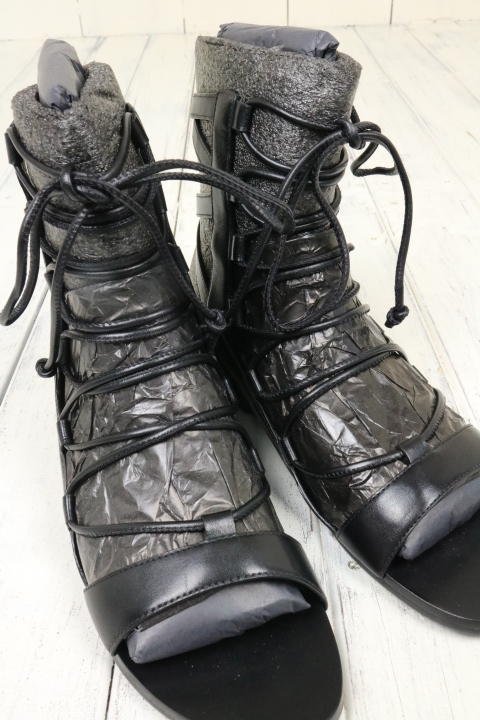 ブラック6【新品】定価￥63,720☆シガーソンモリソン/ドレステリア：サンダル　SIGERSON MORRISON/編み上げ/レースアップ/グラディエーター_画像6