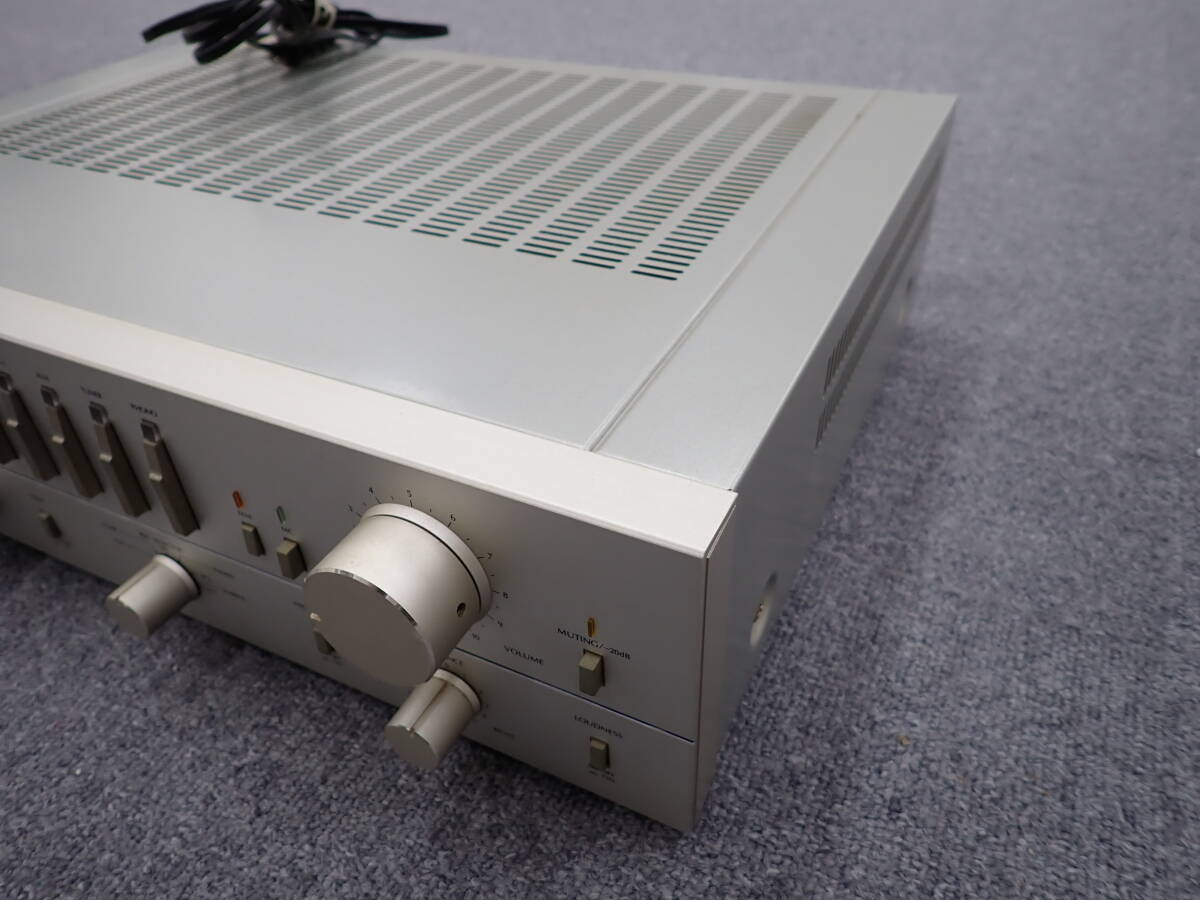 3029 ★ サンスイ Sansui AU-D55F プリメインアンプ オーディオ機器 中古 動作未確認 ジャンク 経年保管品の画像5