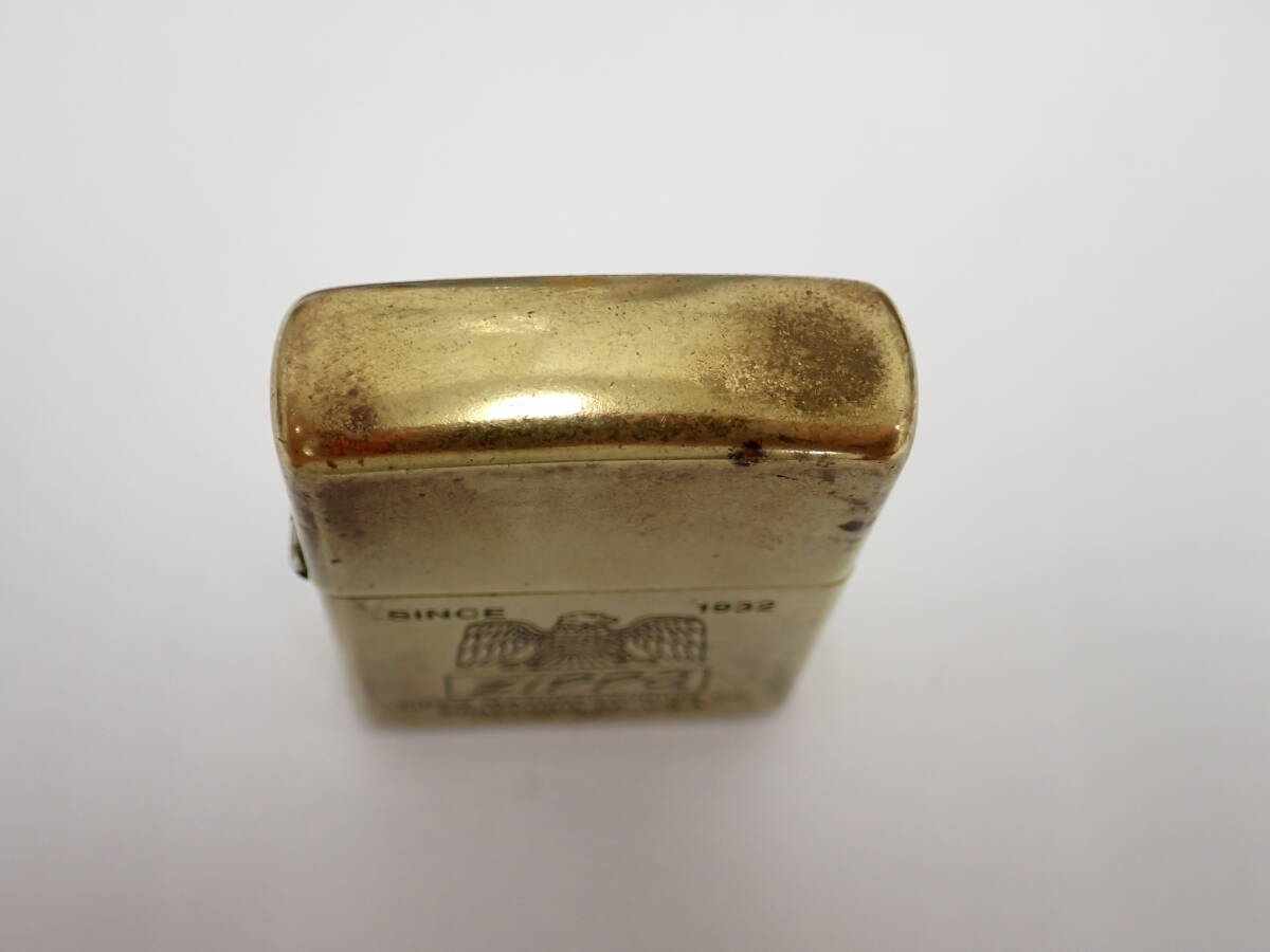 3018 ★ ジッポ ZIPPO 1932 BRADFORD,PA.U.S.A ライター 中古 火花・着火未確認 ジャンク 経年保管品の画像4