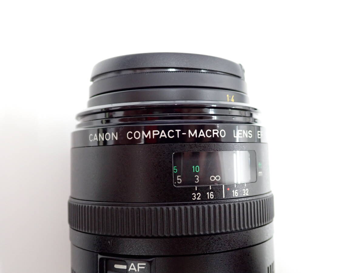 3101 ★ キャノン Canon COMPACT-MACRO LENS EF 50mm 1:2.5 レンズ 中古 動作未確認の画像4