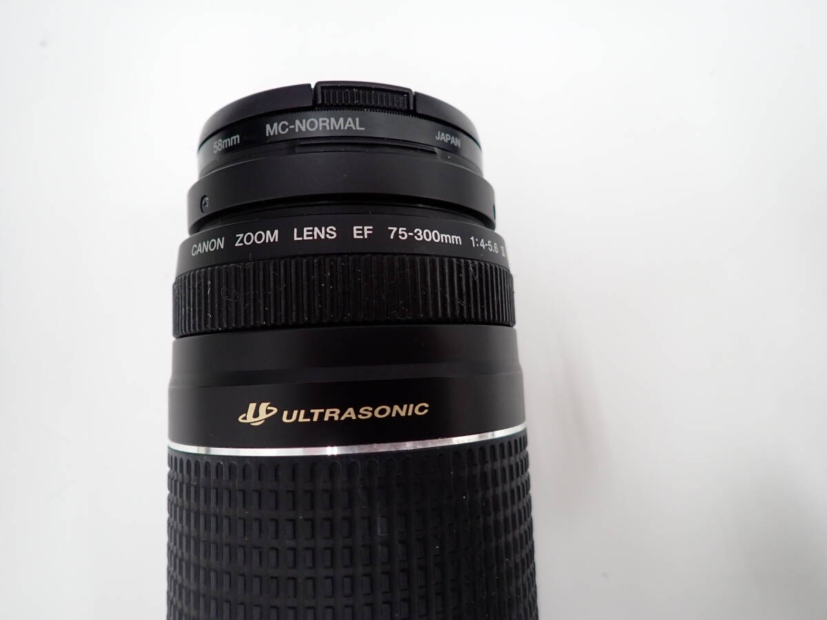 3102 ★ キャノン CANON ZOOM LENS EF 75-300mm 1:4-5.6 Ⅲ USM 中古 動作未確認の画像5