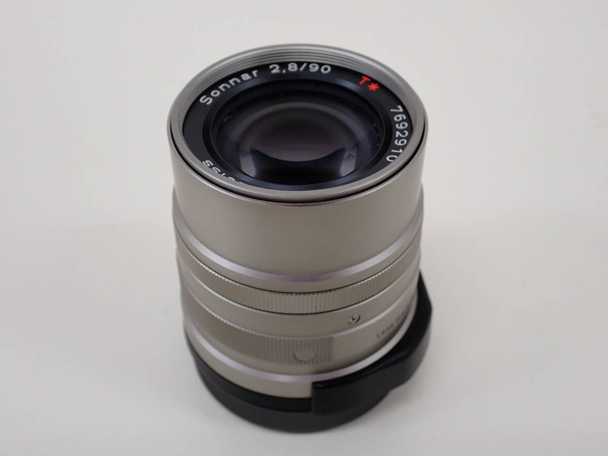 3135 ★ カールツァイス Carl Zeiss Sonnar 2.8/90 T * カメラレンズ 中古 動作未確認 経年保管品_画像3