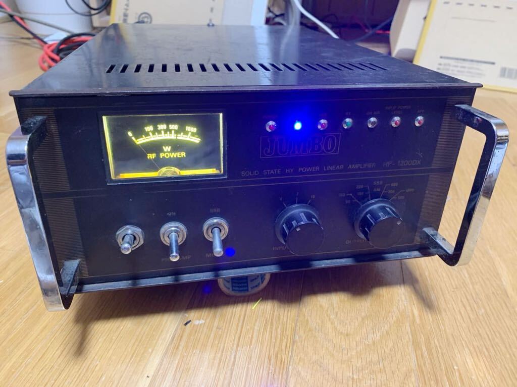 Yahoo!オークション - 初期型JUMBO HP-1200DX リニアアンプ CB Yahoo!オークション - 初期型JUMBO HP-1200DX リニアアンプ CB