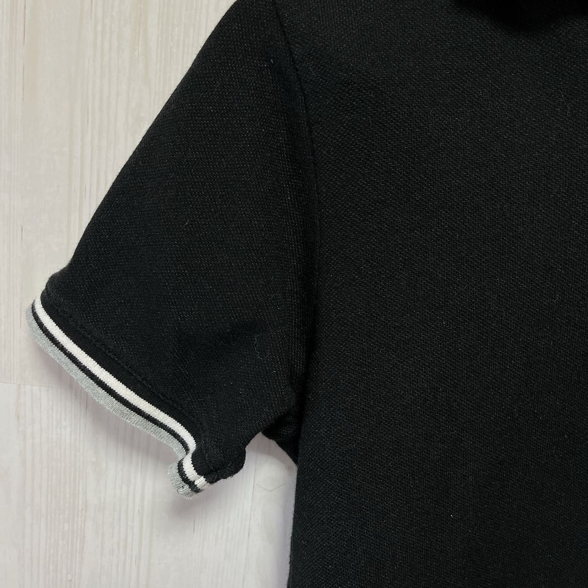 TK MIXPICE ティーケーミクスパイス 半袖ポロシャツ  黒 Lサイズ