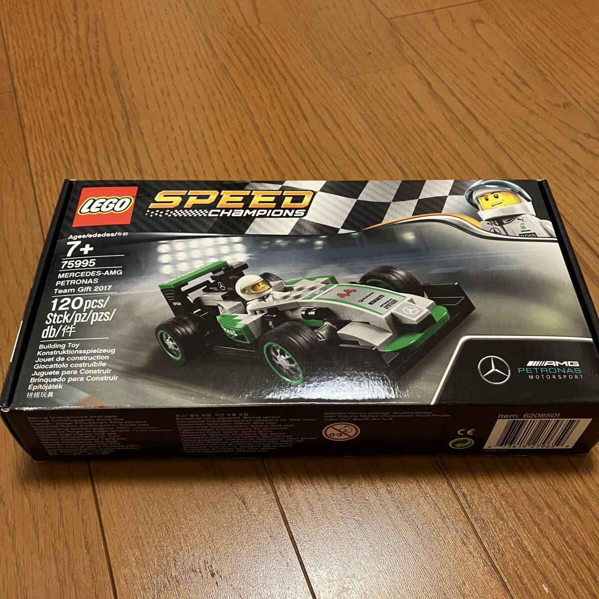 未開封 新品 非売品 LEGO Mercedes AMG PETRONAS SPEED champions の画像1