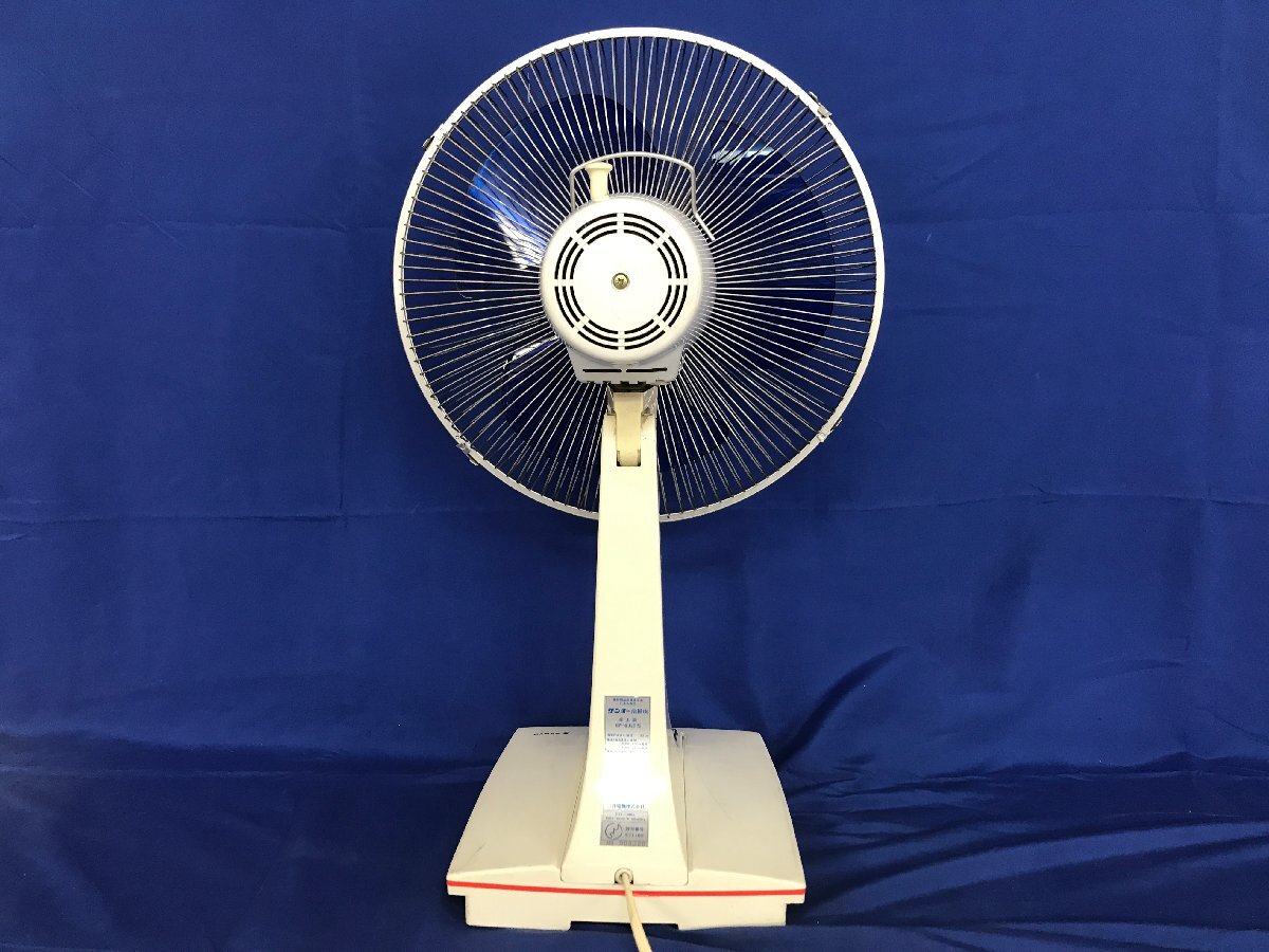 *42-021* вентилятор SANYO/ Sanyo EF-6JLT type перо диаметр 30cm рабочее состояние подтверждено настольный . античный Showa Retro кондиционер оборудование Vintage [160]