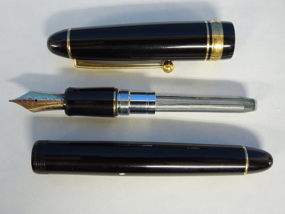 ★Ｐ―０１５★万年筆　PILOT/パイロット CUSTOM/カスタム 742 ペン先 14K-585 10号 M字 筆記用具 文房具 レトロ 日本製 [60]_画像9