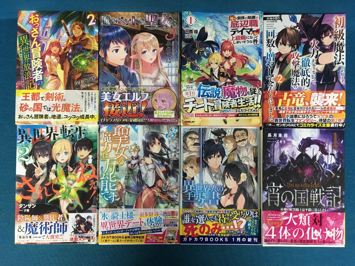 ★３６―０２５★書籍セット　[ロッド サモナーさんが行く/長尾隆生/進行諸島] 等 なろう系 大量57冊まとめ シリーズもの ラノベ [140]_画像7