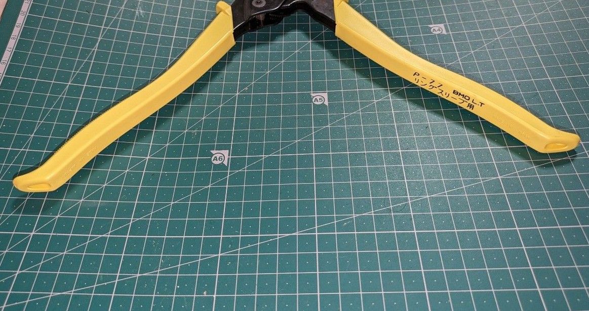 電気工事士試験推奨工具　HOZAN　ホーザン　リングスリーブ用圧着工具　サイズ小 (1.6×2) 小/中/大 P-77　完璧工具