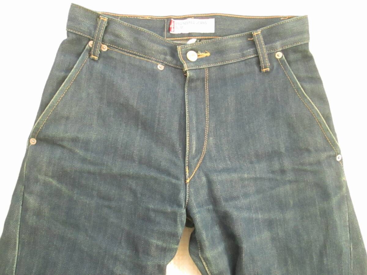 Levi's Engineered Jeans リーバイス エンジニアードジーンズ 00016-07 ☆ W29/ウエスト約76cm ☆ 立体裁断 デニム パンツ ジーンズ_画像4