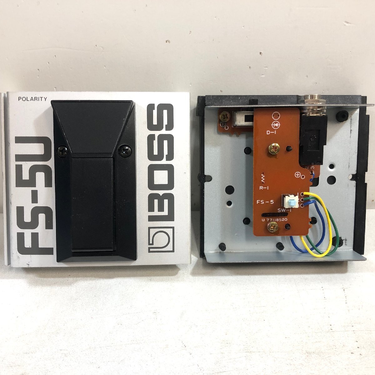 BOSS FS-5U FOOT SWITCH UN LATCH フットスイッチ《動作確認済》ボス エフェクター MADE IN JAPAN 日本製 ▲の画像6