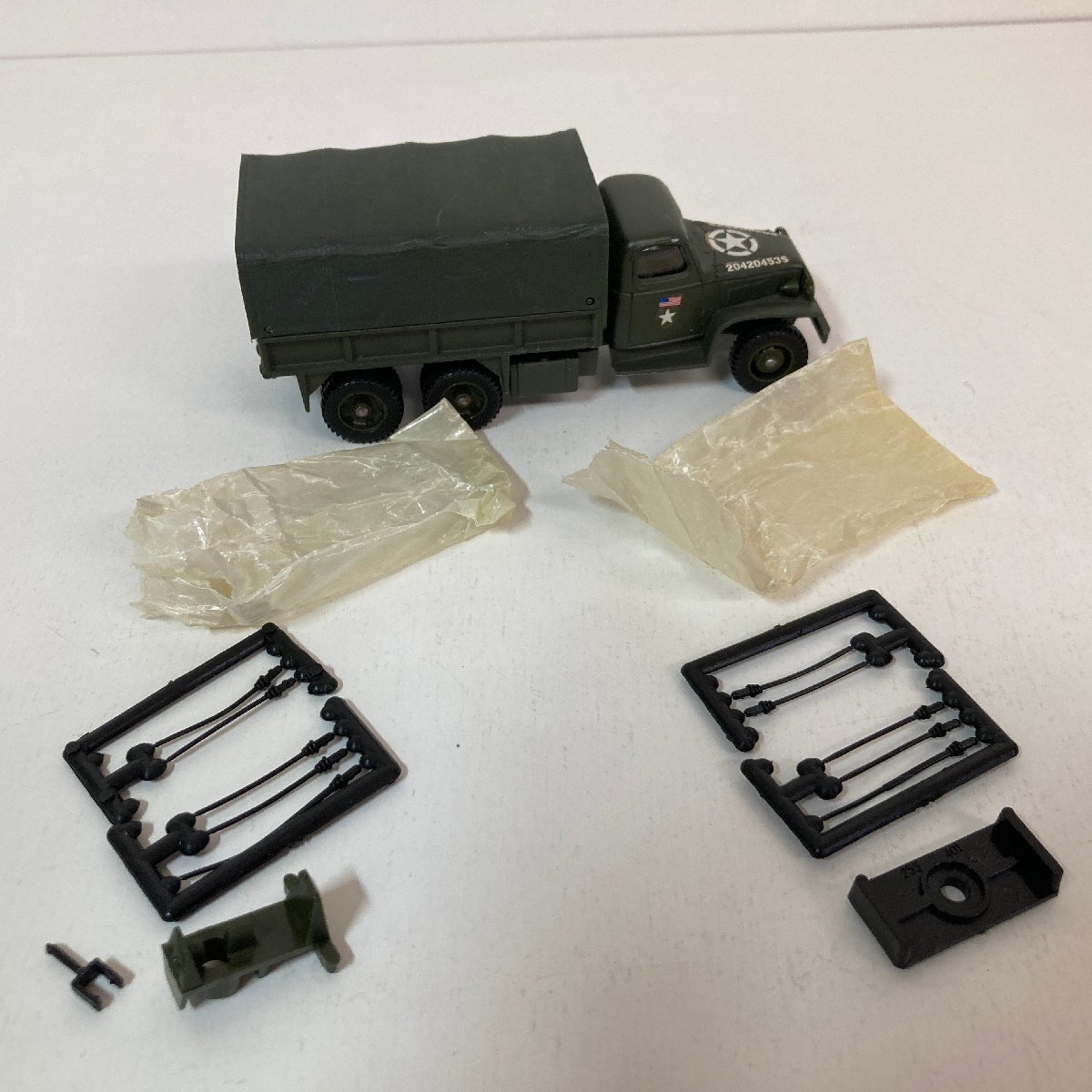 【ミニカー】Solido ソリド 1/50 GMC ６輪トラック 軍用トラック フランス製 MADE IN FRANCE ☆_画像8