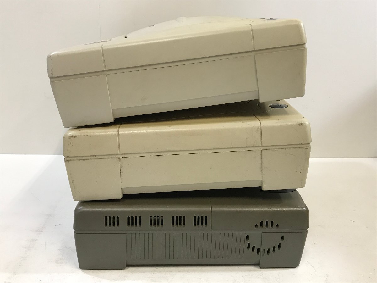 【ジャンク・まとめて3点】SS セガサターン 本体 《通電可・読み込み不可》 HST-3200 HST-3220 SEGA SATURN ◆の画像7