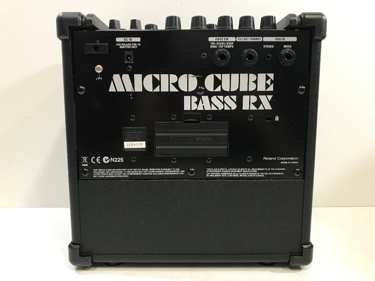 Roland MICRO CUBE BASS RX основа усилитель { рабочее состояние подтверждено } Roland изначальный с коробкой получение возможно *