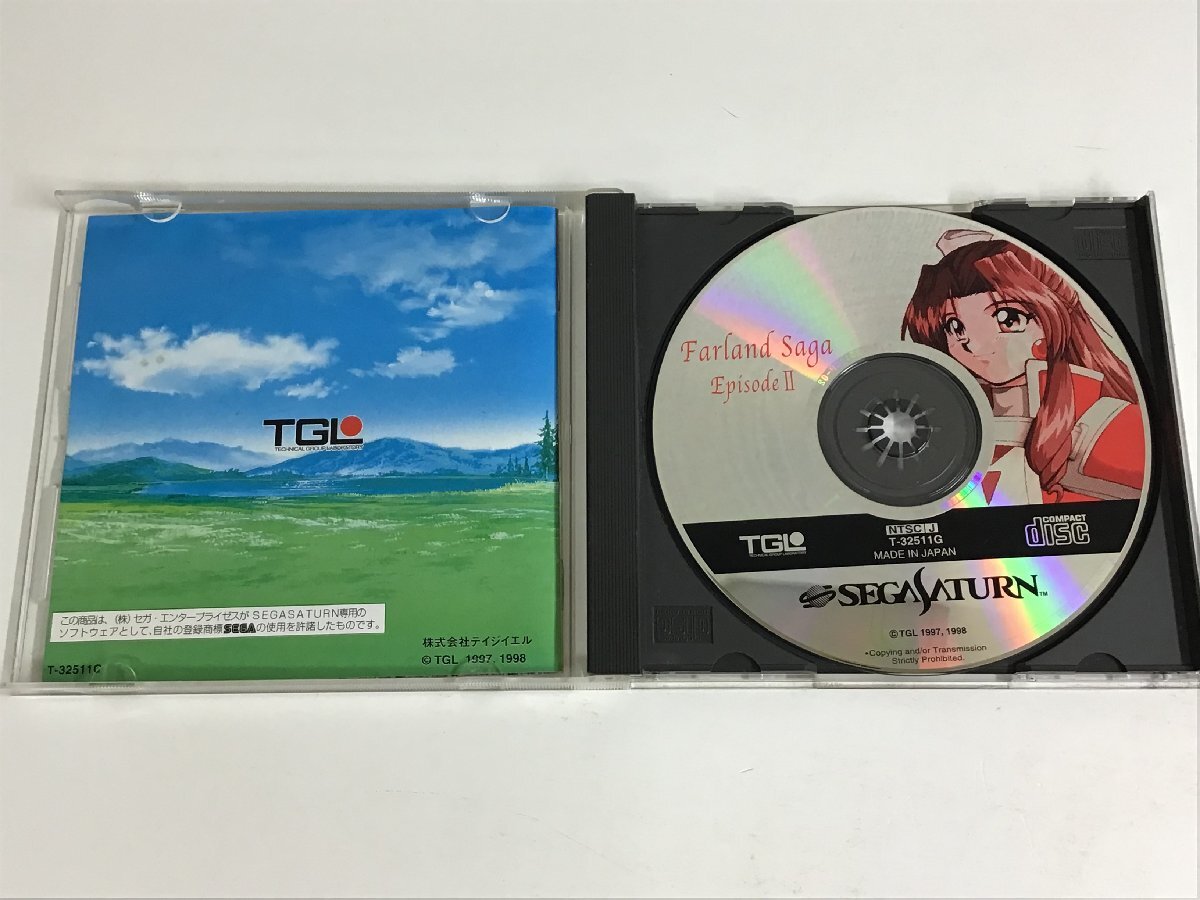 SS ソフト FARLAND SAGA ファーランドサーガ 時の道標 / TGL T-32511G SEGASATURN セガサターン ○_画像2