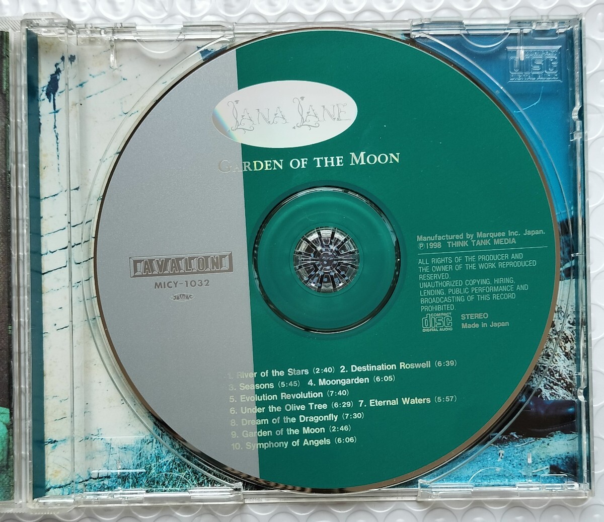 LANA LANE☆「Garden Of The Moon」日本盤帯付き_画像4