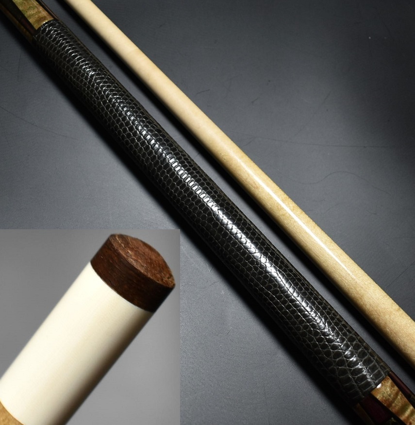 29920円 ◇ Mezz Cue メッヅ リザード本革 4剣 UJ ジョイント 29920円 ◇ Mezz Cue メッヅ リザード本革 4剣 UJ ジョイント