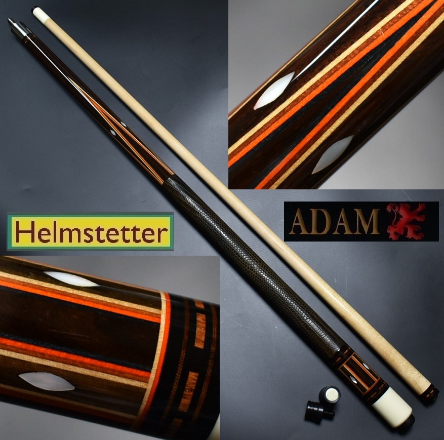 ☆old adam cue 【Helmstetter 80'/ヘルムステッター】4剣18山 ☆old adam cue 【Helmstetter 80'/ヘルムステッター】4剣18山