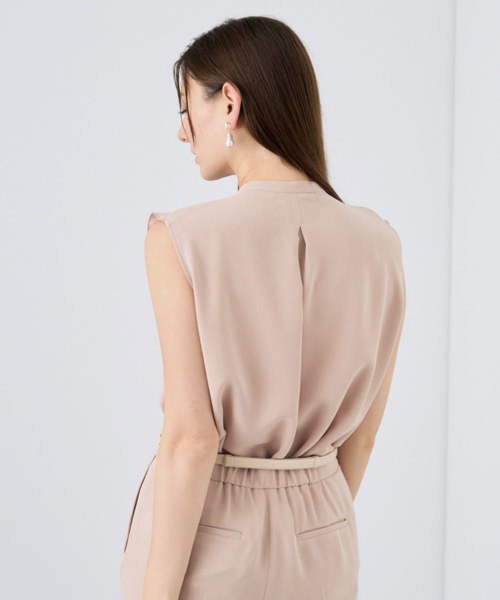 極美品 ANAYI アナイ パウダリークロスフリルブラウス 38 極美品 ANAYI アナイ パウダリークロスフリルブラウス 38