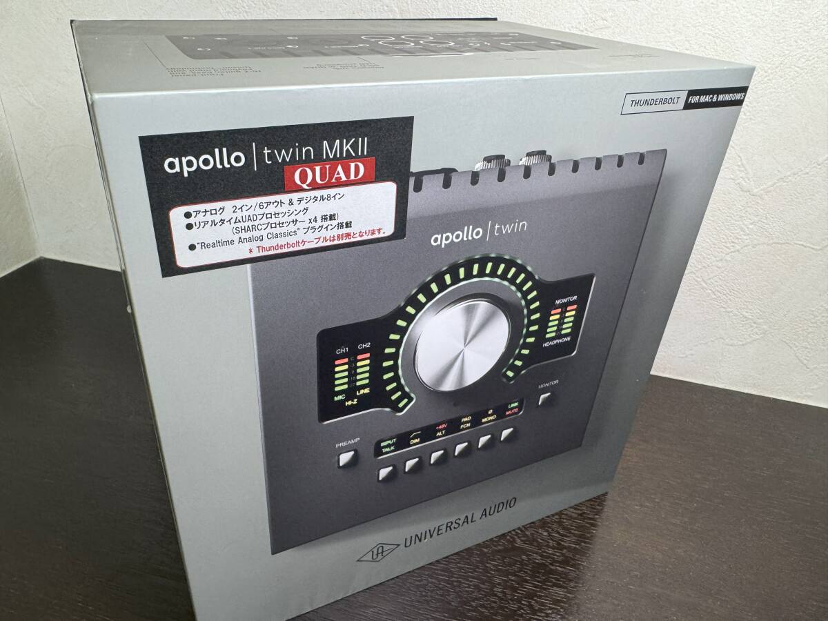 ◆Universal Audio ユニバーサルオーディオ Apollo Twin MkII QUAD Core◆の画像2